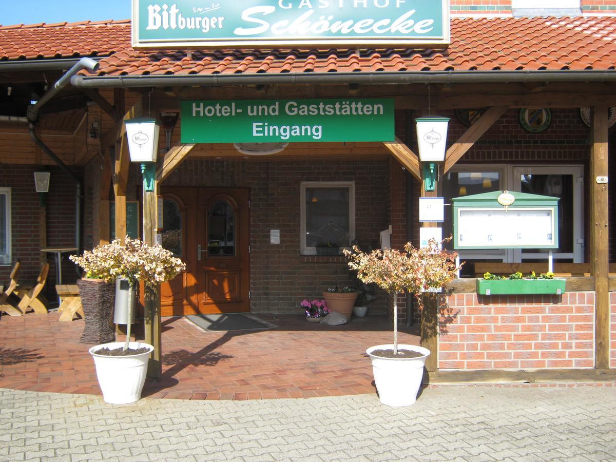 Landgasthof Schoenecke Wahrenholz Dış mekan fotoğraf